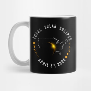 Total Solar Eclipse 2024 Mug